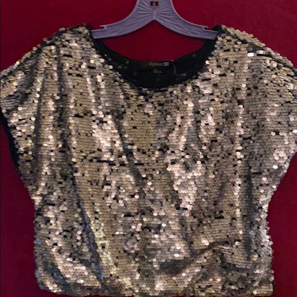 Silver sequence shirt - Picture 2 of 2